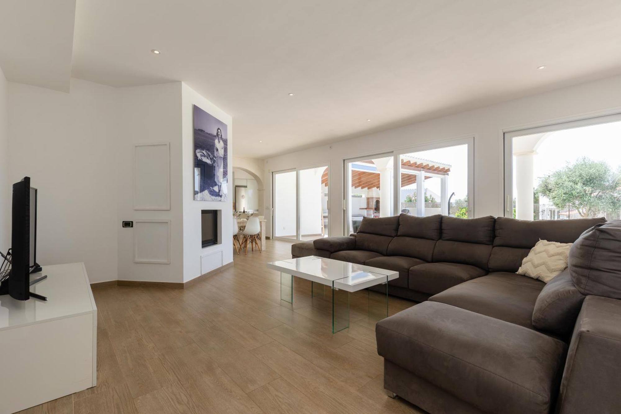 Villa Maravilla With Heatable Pool Rooftopbar With Sea Views And Range Rover Binibeca Exterior photo