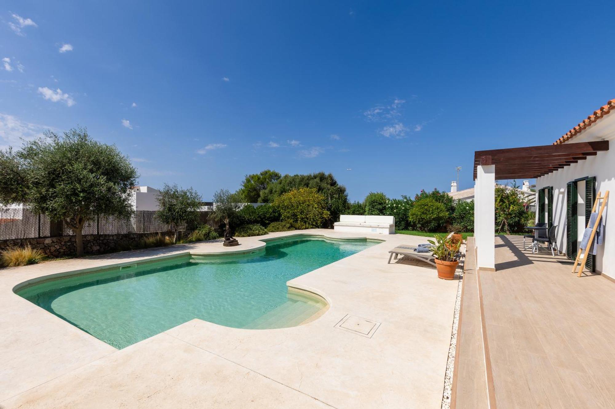 Villa Maravilla With Heatable Pool Rooftopbar With Sea Views And Range Rover Binibeca Exterior photo